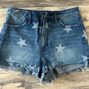 Show Me Your Mumu high rise star shorts